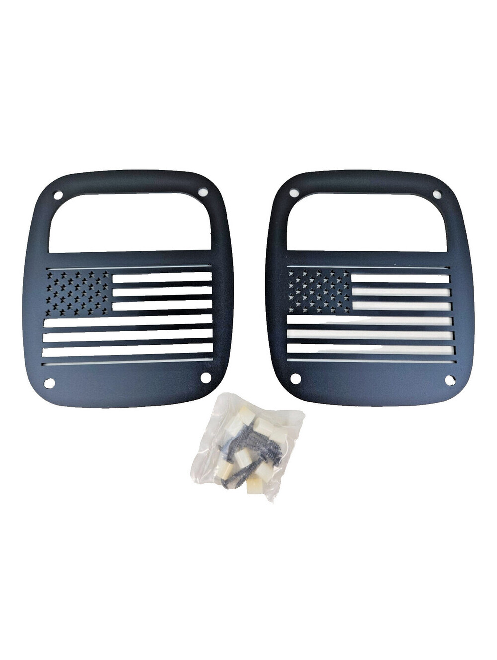 Xprite Americam Flag taillight cover for 1986-2006 YJ, TJ & LJ Jeep Wrangler